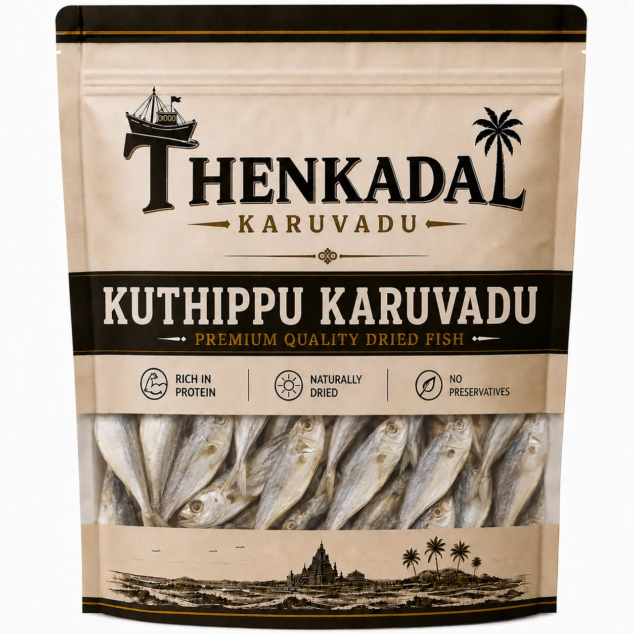 Kuthippu Karuvadu (Milk Trevally)